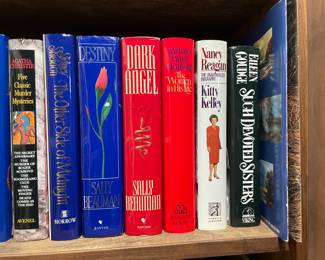 Large Library Of Books Collection W/ Art Books, Coffee Table Books, Novels, Mysteries, Crimes, Etc.
