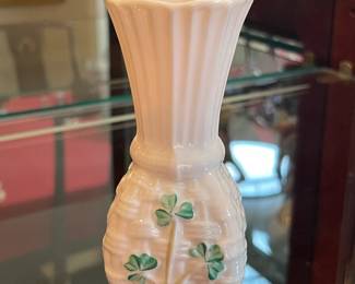 Belleek Mini Bud Vase