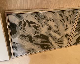 Modern Style Framed Artwork