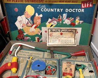 1950's Transogram Little Country Doctor Playset