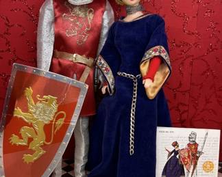 1964 Mattel Barbie & Ken Little Theatre Costumes