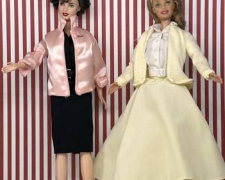 1991 & 1998 Sandy & Rizzo from Grease Barbies