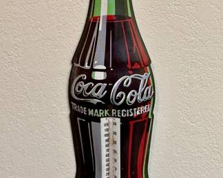 Vintage Coca-Cola Wall Mount Thermometer
