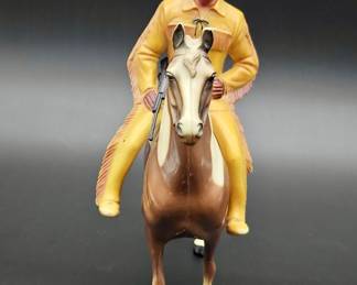 Vintage Tonto and his Pinto Scout Plastic Figurine