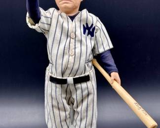 1985 Babe Ruth NY Yankees Baseball Effanbee Doll