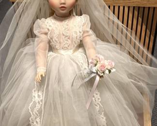1970's Madame Alexander Elise Bride Doll