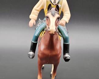 Vintage Wyatt Earp & His Horse Buck Figurine