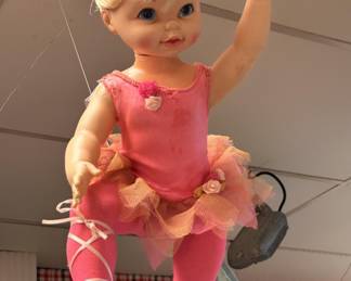 1968 Mattel Dancerina Doll in Pink Tutu