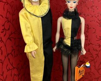 1958 Barbie & 1960 Ken in 1963 Masquerade #944