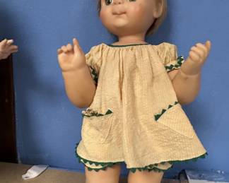 1961 Butterball Baby Doll in Yellow Dress