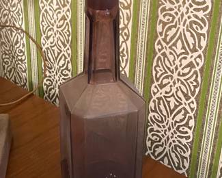 Vintage Purple Decanter
