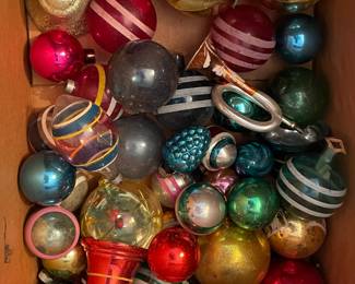 Antique Glass Christmas Ornaments