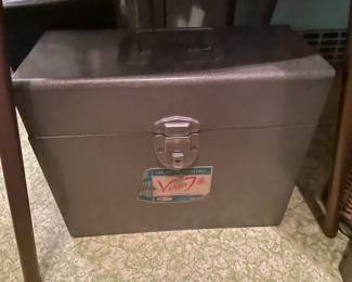 Metal Case File Holder