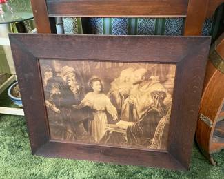 Antique Framed Photo