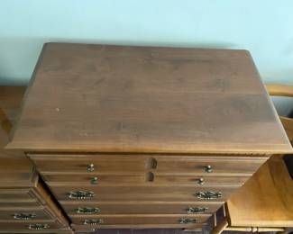 Tall Wooden Dresser