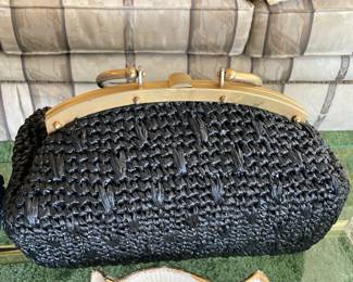 Vintage Wicker Handbag