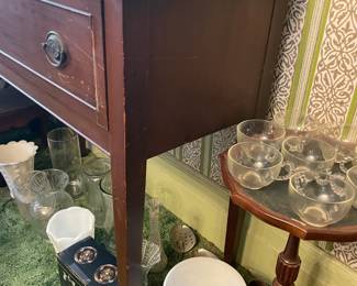 Dining Room China Cabinet W/ Glass Door