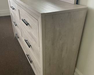 Practically Brand New Dresser & Headboard From Bob's Furniture