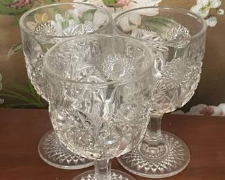 Cut Crystal Goblets