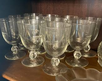Assorted Crystal, Glassware, Clear Glass, Etc.