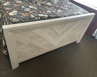 Practically Brand New Headboard, Footboard, & Side Rails From Bob's Furniture