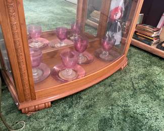 Wooden Side-Loading Glass Display Case