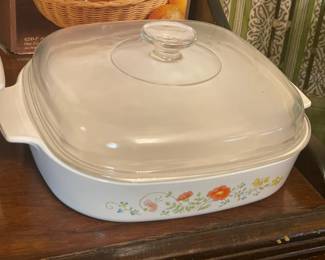 Large Corningware Pot W/ Glass Lid