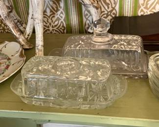 Glass Butter Dishes