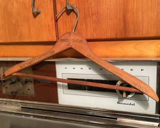 Antique Advertising Wooden Hanger