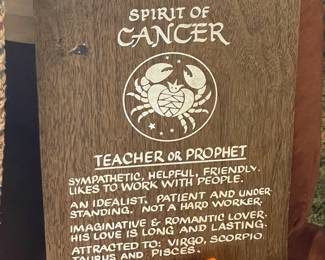 Cancer Wall Plaque