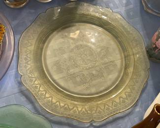 Yellow Depression Plate