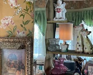 Vintage Mirrored Wall Shadowbox