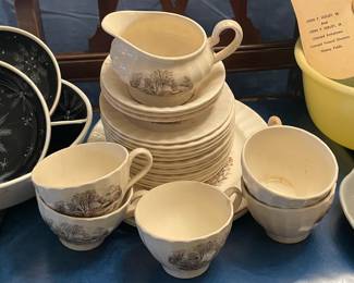 China Set By Edwin Knowles