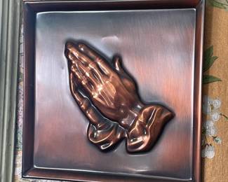 Prayer Hands Wall Plaque