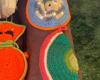 Hand Crotched Trivets