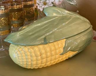 Handmade Corn On The Cob Vegetable Server
