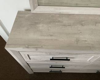 Practically Brand New Dresser & Headboard From Bob's Furniture