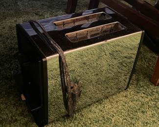 Vintage Chrome Toaster