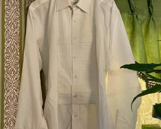 Vintage Men's Dress, Casual, & Tuxedo W/ Ruffle Insert Shirts