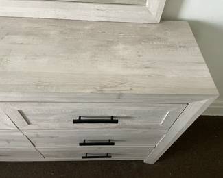 Practically Brand New Dresser & Headboard From Bob's Furniture