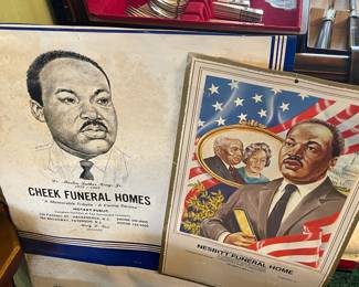 Vintage Funeral Home Signs