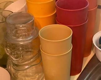 Vintage Plastic Tumblers