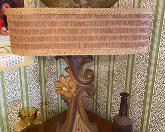 FABULOUS Vintage Mid-Century Modern Lamp W/ ORIGINAL Shade!