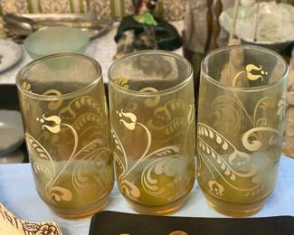 Vintage Patterned Tumblers