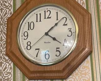 Wooden Wall Clock