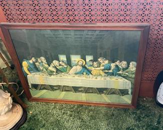 Framed Last Supper
