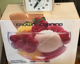 Crown Corning Dessert Dishes