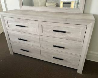 Practically Brand New Dresser & Headboard From Bob's Furniture