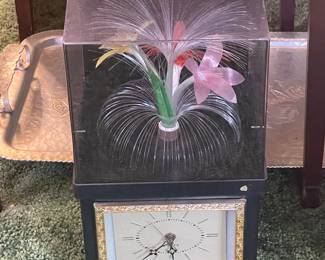 Vintage Fiber Optic Light-Up Floral Arrangement