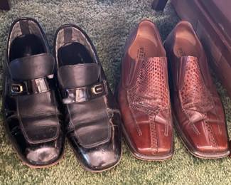 Men's Shoes W/ Alligator Skin